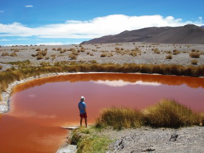 Ojo del Salar de Antofalla. Catamarca. Argentina