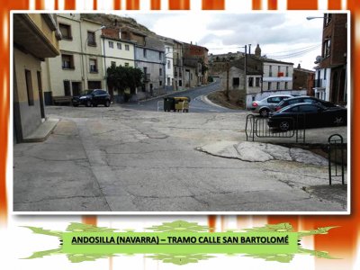 ANDOSILLA (NAVARRA) â€“ TRAMO CALLE SAN BARTOLOMÃ‰