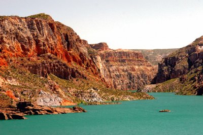 Embalse Valle Grande. Mendoza. Argentina