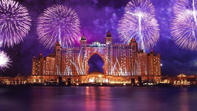 Spectacular Fireworks in Dubai