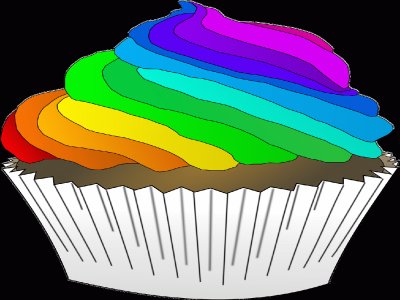 Cupcake- postre  arco iris.png