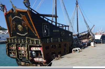 Pirate Ship in Tunisia