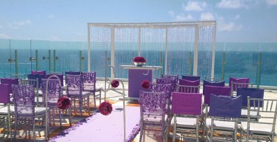 Ocean Front Wedding Venue-Cancun, Mexico