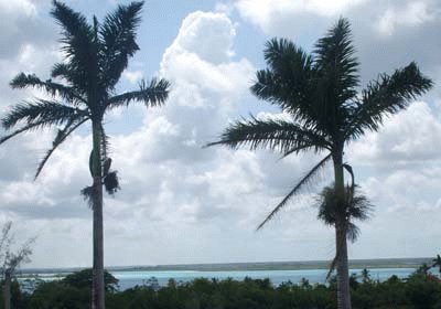 Mexique lagune de Bacalar