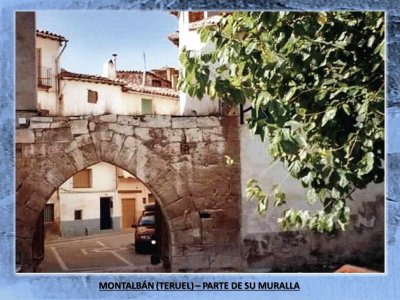 MONTALBÃN (TERUEL) â€“ PARTE DE SU MURALLA