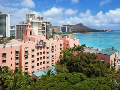 Royal Hawaiian Hotel-Waikiki Beach