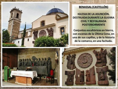 BENASSAL (CASTELLÃ“N)  IGLESIA DE LA ASUNCIÃ“N,