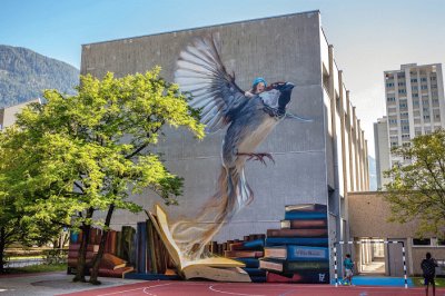 Mural pÃ¡jaro