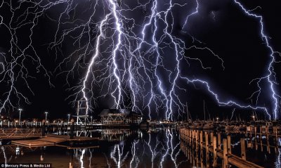 Tempestade de raios