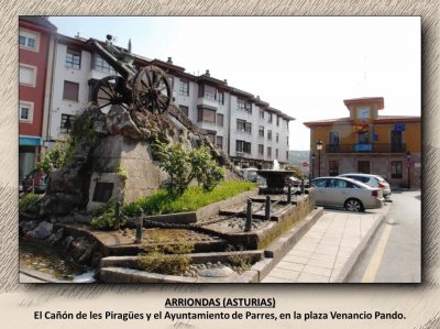 ARRIONDAS (ASTURIAS) - EL CAÃ‘Ã“N DE LES PIRAGÃœES