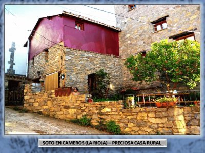 SOTO EN CAMEROS (LA RIOJA) â€“ PRECIOSA CASA RURAL