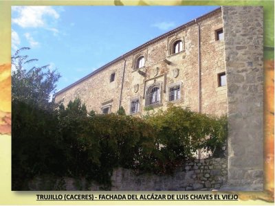 TRUJILLO (CACERES) - FACHADA DEL ALCÃZAR