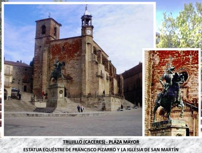 TRUJILLO (CACERES) - PLAZA MAYOR