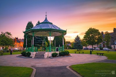 Bandstand sunrise Kilsyth