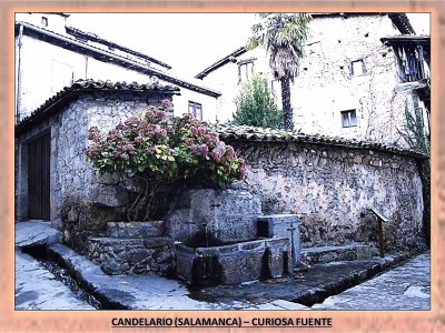 CANDELARIO (SALAMANCA) â€“ CURIOSA FUENTE