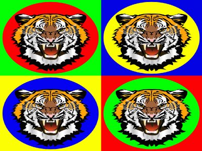 Tigres-Animales-Colorido