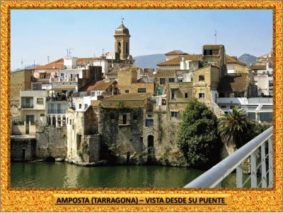 AMPOSTA (TARRAGONA) â€“ VISTA DESDE SU PUENTE