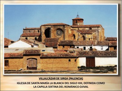 VILLALCÃZAR DE SIRGA (PALENCIA) - SU IGLESIA