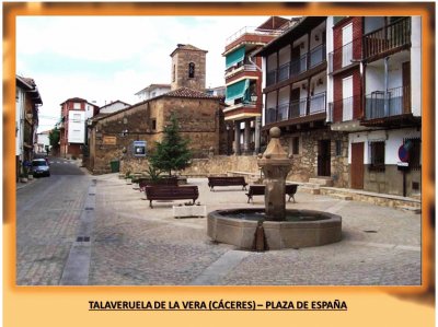 TALAVERUELA DE LA VERA (CÃCERES) â€“ PLAZA DE ESPAÃ‘A