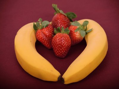 Frutas-Fresa- Banana.