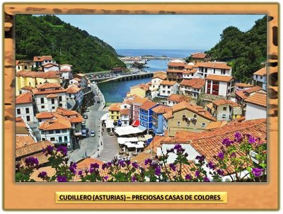 CUDILLERO (ASTURIAS) â€“ PRECIOSAS CASAS DE COLORES