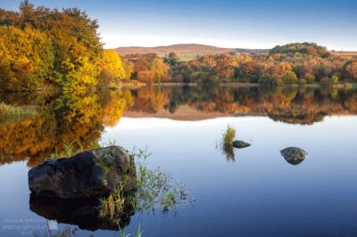 Autumn reflections Scotland