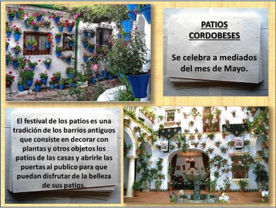 PATIOS CORDOBESES - SE CELEBRA EN EL MES DE MAYO