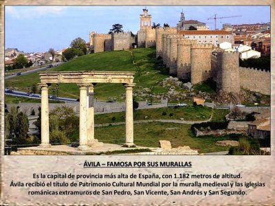 ÃVILA â€“ FAMOSA POR SUS MURALLAS