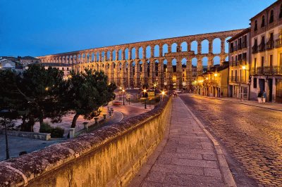 Acueducto romano de Segovia-EspaÃ±a