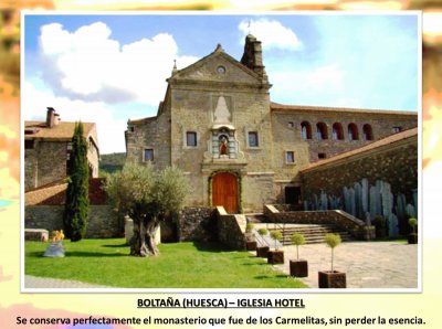 BOLTAÃ‘A (HUESCA) â€“ IGLESIA HOTEL