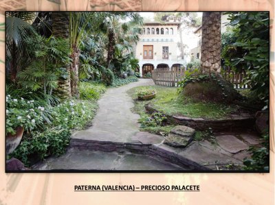 PATERNA (VALENCIA) â€“ PRECIOSO PALACETE