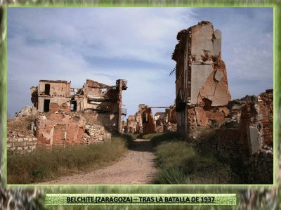 BELCHITE (ZARAGOZA) â€“ TRAS LA BATALLA DE 1937