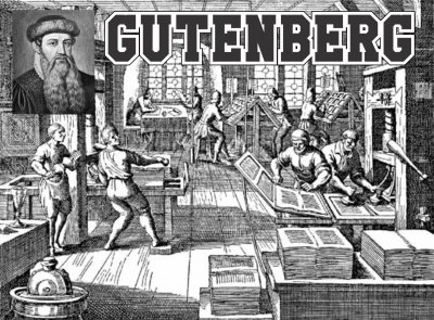 GUTENBERG INVENTOR DE LA IMPRENTA