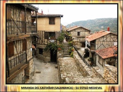 MIRANDA DEL CASTAÃ‘AR (SALAMANCA) â€“ SU ESTILO MEDIEVAL