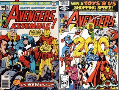 PORTADAS AVENGERS COMICS