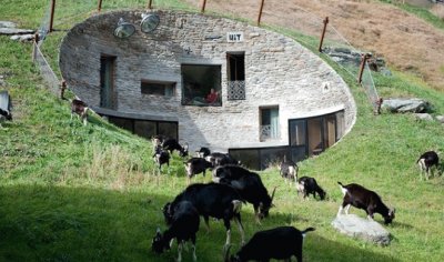 House in a Hill