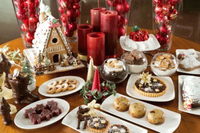 Christmas Buffet Table