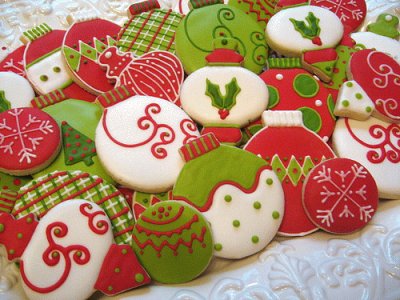 Festive Christmas Cookies