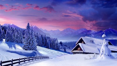 paysage hivernal