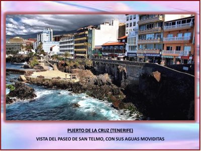 PUERTO DE LA CRUZ (TENERIFE) -VISTA DEL PASEO SAN TELMO