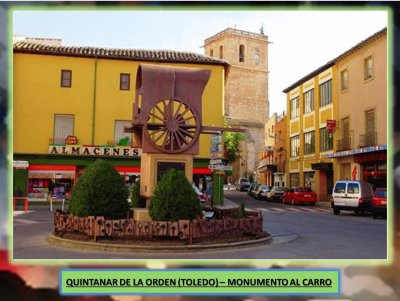 QUINTANAR DE LA ORDEN (TOLEDO) â€“ MONUMENTO AL CARRO