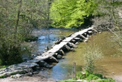 Tarr Steps Bridge