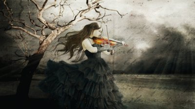 MujerViolinista