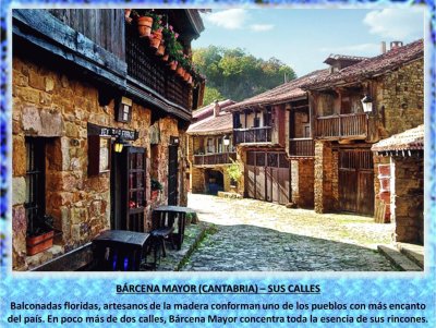 BÃRCENA MAYOR (CANTABRIA) â€“ SUS CALLES