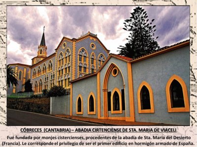 CÃ“BRECES  (CANTABRIA) â€“ ABADIA CIRTENCIENSE DE STA. MARIA