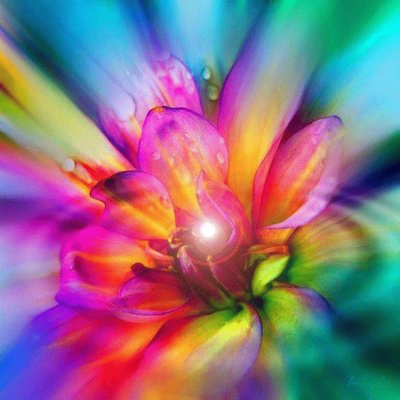 Rainbow Flower