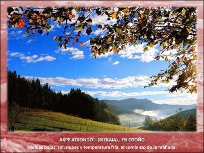 AXPE ATXONDO â€“ (BIZKAIA) - EN OTOÃ‘O