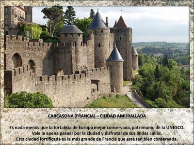 CARCASONA (FRANCIA) â€“ CIUDAD AMURALLADA