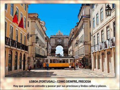 LISBOA (PORTUGAL) â€“ COMO SIEMPRE, PRECIOSA