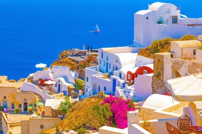 Santorini-Grecia